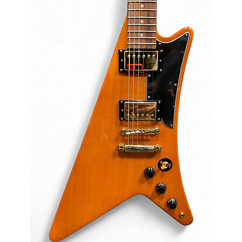 Used Epiphone Moderne Vintage Natural Solid Body Electric Guitar Vintage Natural