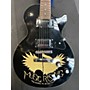 Used Epiphone Used Epiphone Music Rising Limited Editon Les Paul Black Solid Body Electric Guitar Black