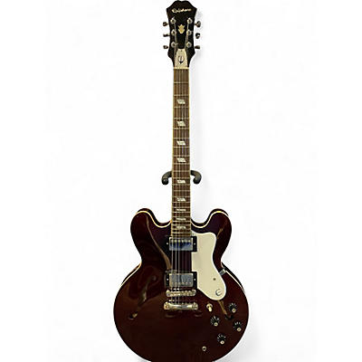 Used Epiphone NOEL GALLAGHER RIVIERA Candy Apple Red Acoustic Guitar