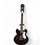 Used Epiphone NOEL GALLAGHER RIVIERA Wine Red Hollow Body Electric Guitar Wine Red