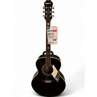 Used Epiphone Neil Diamond SQ-180 Black Acoustic Guitar