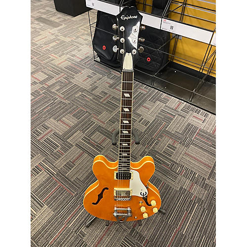 Epiphone Used Epiphone Nick Valensi Riviera P94 Antique Natural Hollow Body Electric Guitar Antique Natural