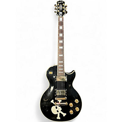 Used Epiphone Nicke Borg Signature Les Paul Black Solid Body Electric Guitar