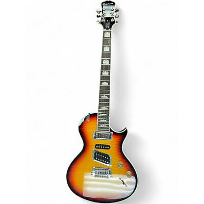 Used Epiphone Nighthawk Custom Reissue 2 Color Sunburst Solid Body Electric Guitar