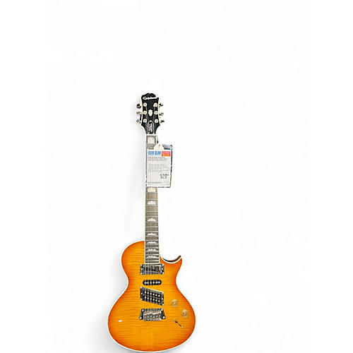 Used Epiphone Nighthawk Custom Reissue Honey Burst Solid Body Electric Guitar Honey Burst