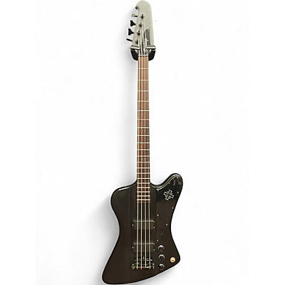 Used Epiphone Nikki Sixx Signature Blackbird Black Electric Bass Guitar