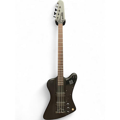 Used Epiphone Nikki Sixx Signature Blackbird Black Electric Bass Guitar Black