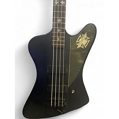 Used Epiphone Nikki Sixx Signature Blackbird Black Electric Bass Guitar
