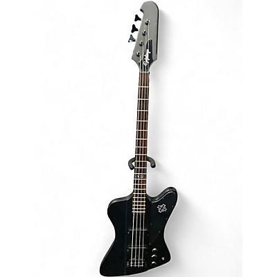 Used Epiphone Nikki Sixx Signature Blackbird Black Electric Bass Guitar