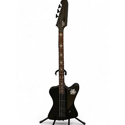 Used Epiphone Nikki Sixx Signature Blackbird Black Electric Bass Guitar