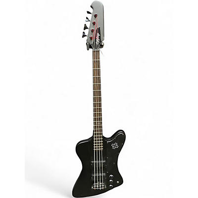 Used Epiphone Nikki Sixx Signature Blackbird Satin Black Electric Bass Guitar
