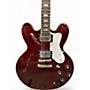 Used Epiphone Noel Gallagher Riviera Cherry Hollow Body Electric Guitar Cherry