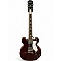Used Epiphone Noel Gallagher Riviera Dark Wine Red Solid Body Electric Guitar Dark Wine Red