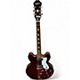 Used Epiphone Noel Gallagher Riviera Red Hollow Body Electric Guitar Red