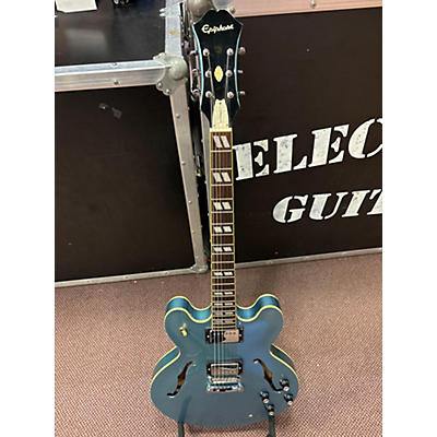 Epiphone Used Epiphone Noel Gallagher SUPERNOVA MANCHESTER BLUE Hollow Body Electric Guitar