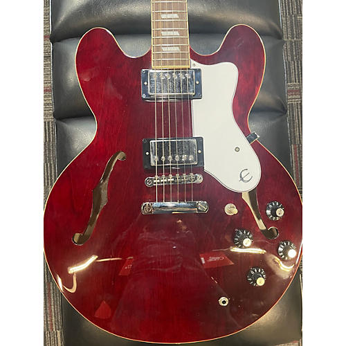 Epiphone Used Epiphone Noel Gallagher Signature Riviera Red Solid Body Electric Guitar Red