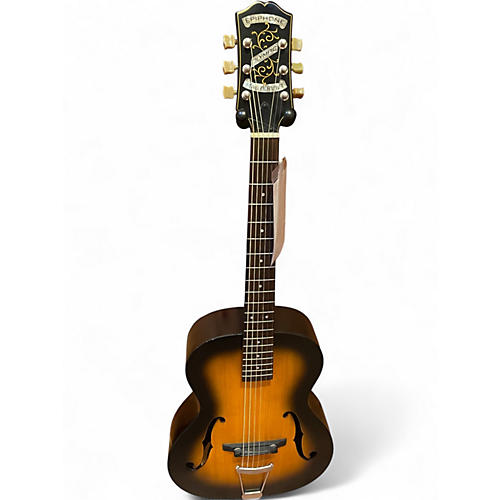 Used Epiphone OLYMPIC MASTERBILT 2 Color Sunburst Acoustic Guitar 2 Color Sunburst