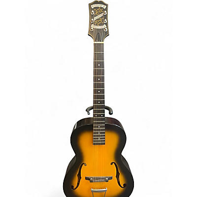 Used Epiphone Olympic Masterbilt Tobacco Burst Acoustic Electric Guitar