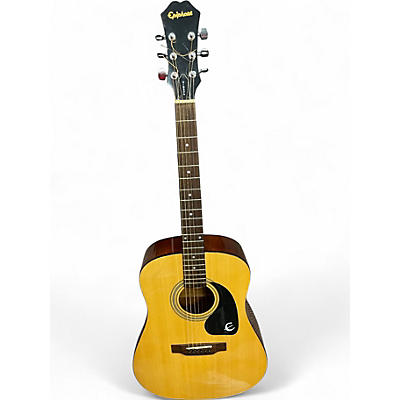 Used Epiphone PR-100 Natural Acoustic Guitar