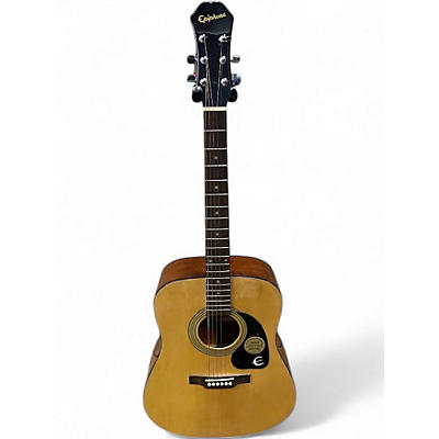 Used Epiphone PR100 Butterscotch Blonde Acoustic Guitar
