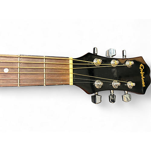 Used Epiphone PR100 Natural Acoustic Guitar Natural