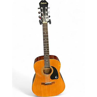 Used Epiphone PR100 Natural Acoustic Guitar