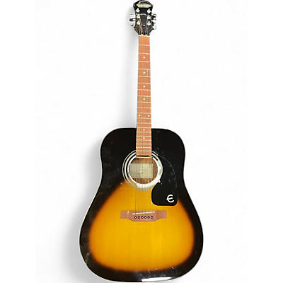 Used Epiphone PR150 2 Color Sunburst Acoustic Guitar
