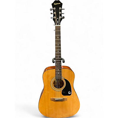 Used Epiphone PR150 Natural Acoustic Guitar