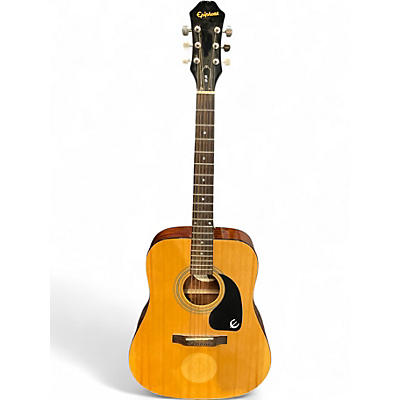 Used Epiphone PR150 Natural Acoustic Guitar