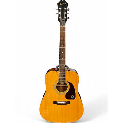 Used Epiphone PR150 Natural Acoustic Guitar