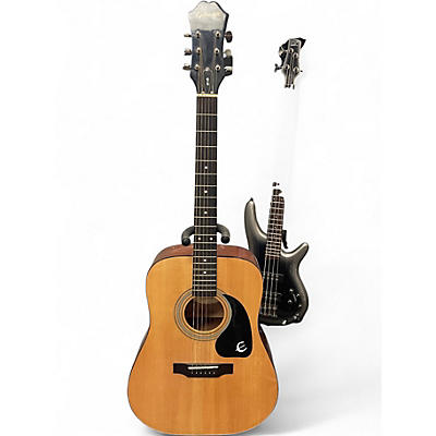 Used Epiphone PR150 Natural Acoustic Guitar