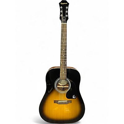 Used Epiphone PR150 Vintage Sunburst Acoustic Guitar