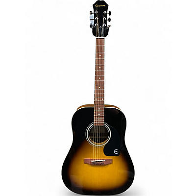 Used Epiphone PR150VS 2 Color Sunburst Acoustic Guitar