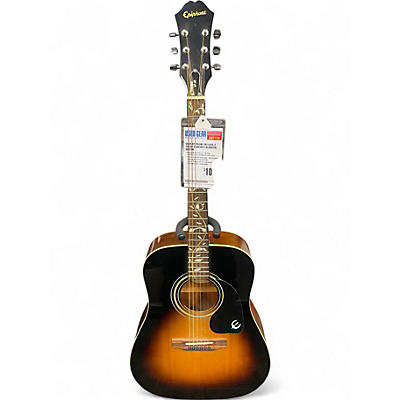 Used Epiphone PR150VS 2 Color Sunburst Acoustic Guitar