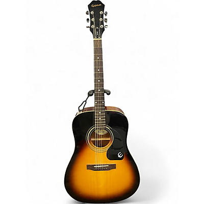 Used Epiphone PR150VS 2 Color Sunburst Acoustic Guitar