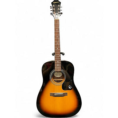Used Epiphone PR150VS 2 Color Sunburst Acoustic Guitar
