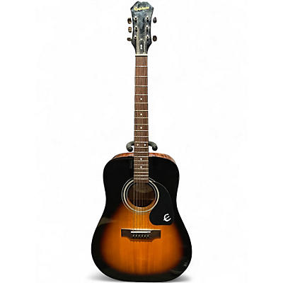 Used Epiphone PR150VS 2 Color Sunburst Acoustic Guitar