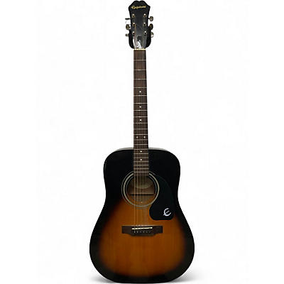 Used Epiphone PR150VS 2 Color Sunburst Acoustic Guitar