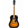 Used Epiphone PR150VS 2 Tone Sunburst Acoustic Guitar 2 Tone Sunburst
