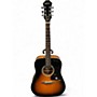 Used Epiphone PR150VS Vintage Sunburst Acoustic Guitar Vintage Sunburst