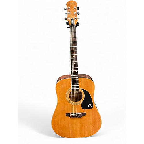 Used Epiphone PR200NT Natural Acoustic Guitar Natural