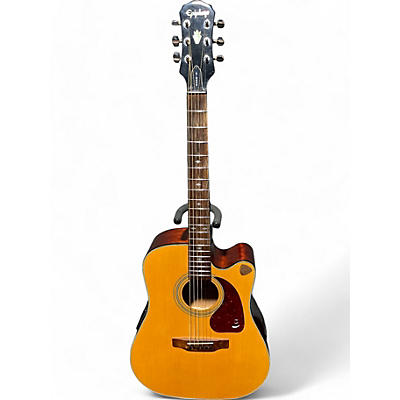 Epiphone Used Epiphone PR350CE Natural Acoustic Guitar