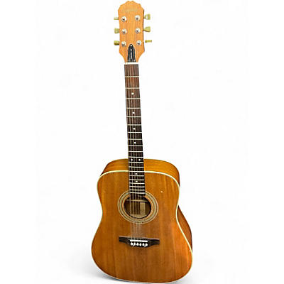 Used Epiphone PR350ME NS Natural Acoustic Electric Guitar