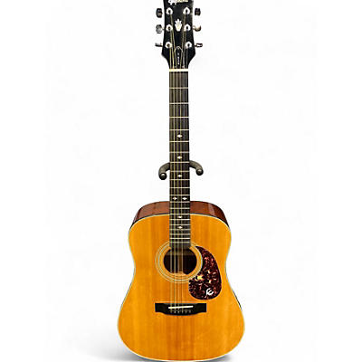 Used Epiphone PR350S Natural Acoustic Guitar