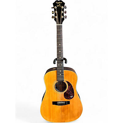 Used Epiphone PR350S Natural Acoustic Guitar