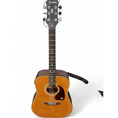 Used Epiphone PR350S Vintage Natural Acoustic Guitar