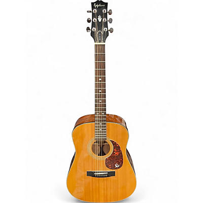 Used Epiphone PR350s Natural Acoustic Guitar
