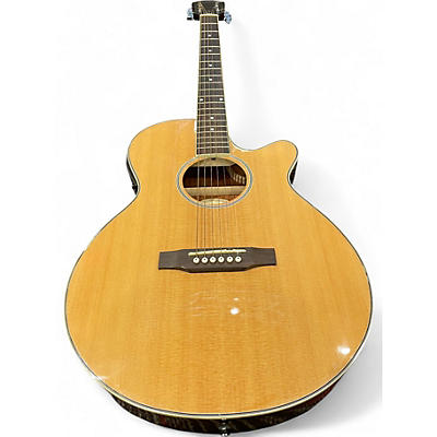 Used Epiphone PR4E Natural Acoustic Electric Guitar