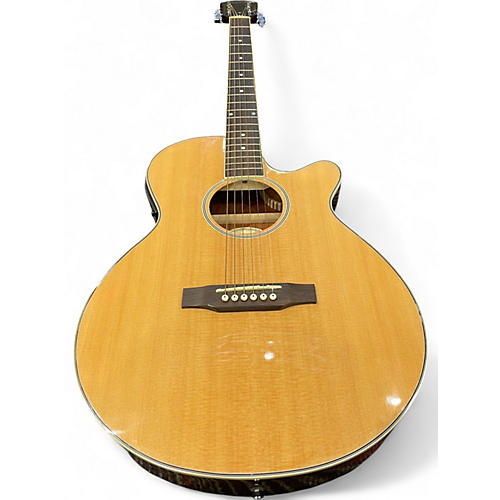 Used Epiphone PR4E Natural Acoustic Electric Guitar Natural