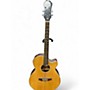 Used Epiphone PR4E Natural Acoustic Electric Guitar Natural